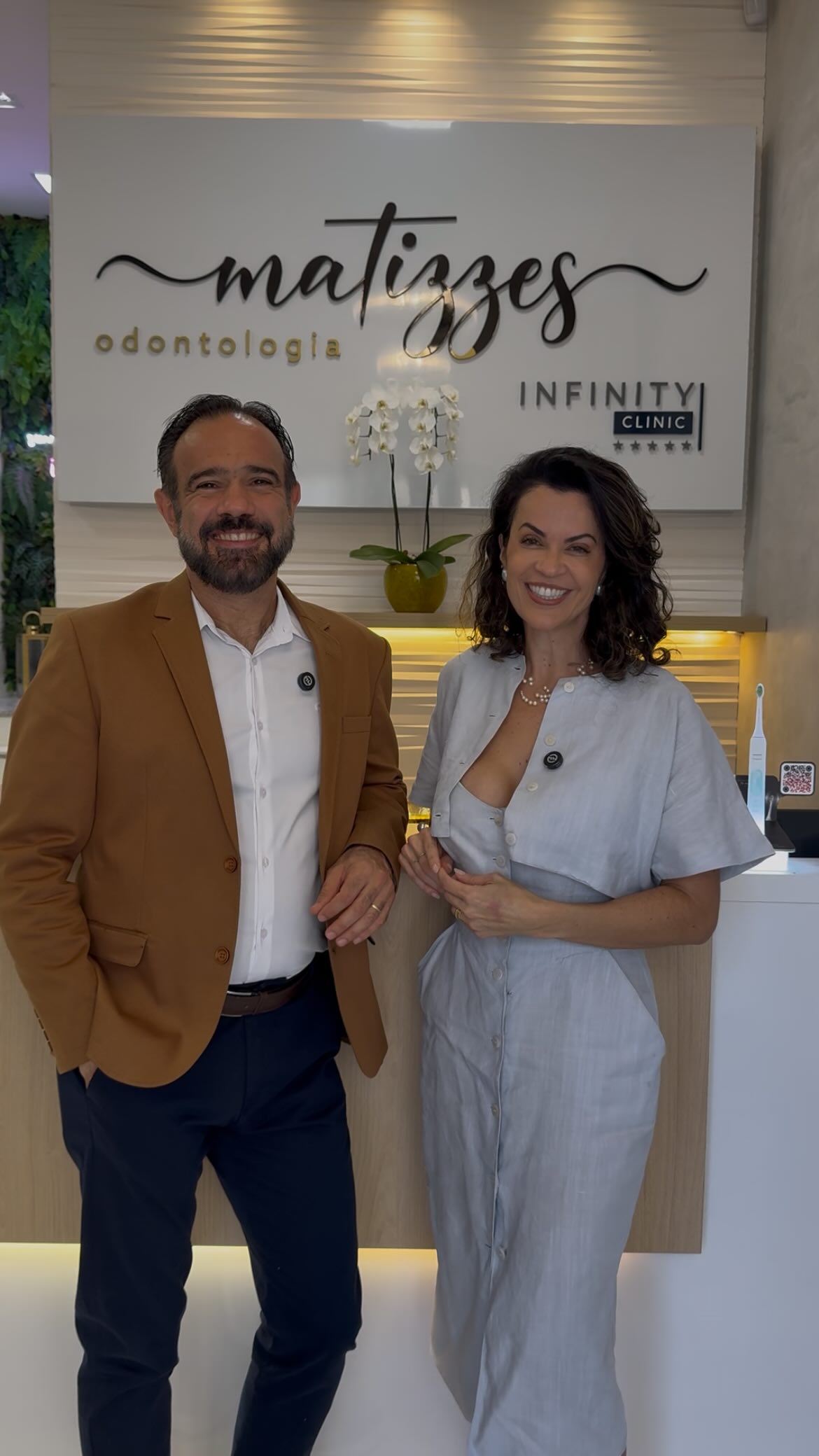 Dr. Paulo Nary e Dra. Maria Pia, da Matizzes Odontologia